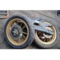 ราคา ชุดล้อแม๊คหน้า หลัง สวิงอาร์ม โช๊คหลังGPX Demon 150 GRGN สินค้าแท้มือสองพร้อมยาง ไม่คตไม่งอพร้อมใช้งาน (25466962876)