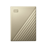 ราคา 4 TB PORTABLE HDD ฮาร์ดดิสก์พกพา WD MY PASSPORT ULTRA GOLD WDBFTM0040BGD (1371270824)