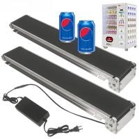 ราคา 600mm Mini Conveyor Belt Automatic Vending Machine Stainless Steel Bottle Conveyor Belt Track Cargo Lane Belt Conveyor Machine (24592996781)