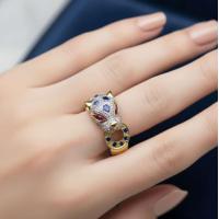 ราคา แหวนหัวเสือคาบห่วง อำนาจ บารมี โชคลาภ ดวงตาประดับพลอยทับทิมสยาม ลำตัวประดับพลอยไพลินบางกะจะจันทบุรี เรือนเงินแท้ ไซส์นิ้ว54 เบอร์7 (19953185234)