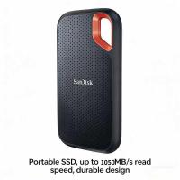 ราคา SanDisk E61 Extreme Portable SSD 1TB 2TB 4TB USB 3 2 1050MB s Fast Transfer IP55 Rugged Lightweight for Windows Laptop (126705035736)