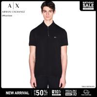 ราคา Armani Exchange เสื้อโปโลผู้ชาย รุ่น XM002372 AF21936 UC001 สีดำ (126361131635)