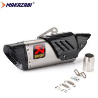 ราคา 51มม ท่อไอเสียรถจักรยานยนต์แบบสากลท่อไอเสียกระป๋องท่อ Tailpipe Akrapovic ท่อไอเสียกระป๋องท่อเหล็กสแตนเลสสำหรับ Xmax Aerox Nmax Ninja400 Z650 Zx 6r Mt 07 Mt15 R15 V3 CBR500X CB150R ฯลฯ (23522438864)