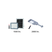 ราคา เซทสุดคุ้ม Philips Lighting Solar โคมไฟสาด BVC080 600 lm และ โคมไฟถนน BRC010 1000 แสงขาว 6500K (25405434469)