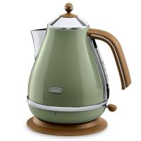 ราคา DeLonghi กาต้มน้ำไฟฟ้าสไตล์รีโทร สแตนเลส (126245828133)