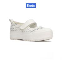 ราคา KEDS รองเท้าผ้าใบ แบบสวม รุ่น KEDS MARY JANE PERF LEATHER สีขาว KW MARYJ 8 110 (24360956093)