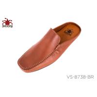 ราคา Heavy Shoes รองเท้าหนังลำลองเปิดส้นสำหรับผู้ชาย รุ่น VS8738 (2363418845)