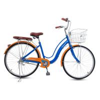 ราคา OSAKA จักรยานแม่บ้าน รุ่น Rikko 24 26 ตะกร้า ตะแกรงสแตนเลส ขาตั้งคู่ วงล้ออัลลอย (9775944506)