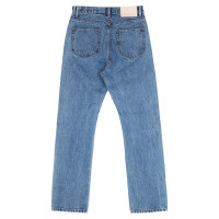 ราคา กางเกงยีนส์เอวสูง Contemp Jeans Selvedge Denim 16oz Japan Fabric from Kuroki Regular Fit Light Blue (25841483831)