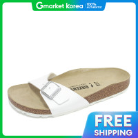 ราคา birkenstock รองเทาแตะ Birkenstock Madrid Narrow สำหรบผชายและผหญง สขาว รน 040733 (126831581977)