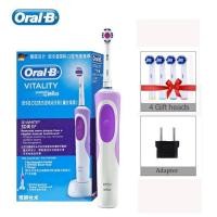 ราคา Oral B Vitality Electric Toothbrush Rotating Rechargeable Automatic Timer 1 Toothbrush Handle 1 Brush Head Pro 500 Series Braun (12608617712)