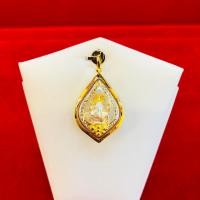 ราคา จี้พระพิฆเนศ ทรงหยดน้ำ สำหรับสร้อย2สลึง บาท เลี่ยมทองคำแท้90 กันน้ำมีใบรับประกัน (18800903300)