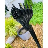 ราคา ไม้เท้า ไม้ตะพด ไม้พญางิ้วดำ หัวพญานาค 9 เศรียร ยาวประมาณ 102 cm (4637128479)