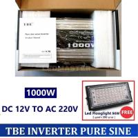 ราคา อินเวอร์เตอร์ ยี่ห้อ TBE Inverter Pure Sine Wave 500W 1000W 2000W 3000W 4000W 5000W 12V คลื่นเพียวซายน์เวฟ กระเเสไฟนิ่ง เครื่องแปลงไฟรถเป็นไฟบ้าน หม้อแปลงไฟ (17492986023)