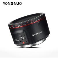 ราคา Lens Yongnuo YN 50mm f1 8 II for Canon EF เลือก 2 สีดำ ขาว เลนส์โลหะเงียบโฟกัสไว รับประกัน 1 ปี (448928378)