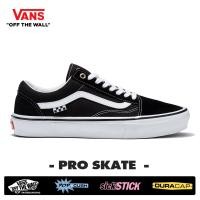 ราคา VANS SKATE รองเท้า Old Skool Black White Pro Skate VN0A5FCBY28 (24554573746)