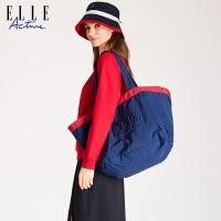 ราคา ELLE Active กระเป๋าถือทรงสี่เหลี่ยมสุดเก๋ไก๋ ELLE Active กระเป๋าสะพายไหล่แบบลำลองสำหรับผู้หญิง ความจุขนาดใหญ่ น้ำหนักเบา สไตล์ลำลองสำหรับการเดินทางไปกลางแจ้ง (24887986676)