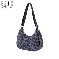 ราคา ELLE Active กระเป๋าสะพายไหล่สตรีแบบพกพาเบาๆ สไตล์ลำลอง (26224213048)
