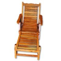ราคา Sukthongเเพร่ เก้าอี้ระนาดใหญ่ ไม้สักทอง ปรับนั่ง นอนได้ สีสักน้ำตาลส้ม (456880478)