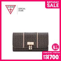 ราคา GUESS กระเป๋า รุ่น G9998151 EMBERLY SLG SLIM CLUTCH สีน้ำตาล (25649874846)