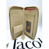 ราคา JACOB DE JULIA Purse กระเป๋าสตางค์ หนังแท้พิมพ์ลาย ซิปรอบ รุ่น J 30620 (2185464959)