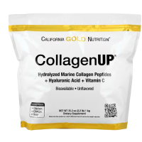 ราคา คอลลาเจน California Gold Nutrition Collagen UP 5000 Marine Sourced Collagen Peptides Unflavored2 2 lb 1 kg (25668232095)