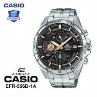 ราคา นาฬิกาข้อมือ Casio Edifice EFR 556L 1A กันน้ำ หน้าปัด 47มม มีวันที่ หน้าปัดสีเงิน สายเรซิน สีดำ (22697301155)