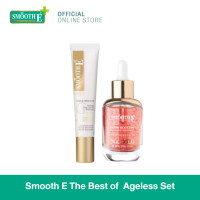 ราคา Smooth E The Best of Ageless Set บำรุง ยกกระชับ ผิวหน้า ดวงตา สมูทอี เซรั่มสูตรเข้มข้น 24k Glow Serum 30ml ผิวสว่างใส บำรุงผิว เซรั่มบำรุงผิวรอบดวงตา Gold Perfect Eye 15ml ลดเลือนริ้วรอย ความหมองคล้ำ 