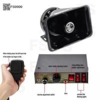 ราคา ครบชุด พร้อมลำโพง กล่องเสียง CJB 200W siren ดังสนั่น ไซเรน กู้ภัย 12V (722404170)
