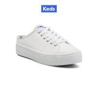 ราคา KEDS รองเท้าผ้าใบ เปิดส้น รุ่น TRIPLE KICK MULE LEATHER สีขาว WH67073 (23884519402)