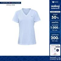 ราคา Tommy Hilfiger เสื้อยืด ผู้หญิง รุ่น XW0XW02107 YCD สีขาว (24623719692)