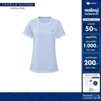 ราคา Tommy Hilfiger เสื้อยืด ผู้หญิง รุ่น XW0XW02258 YCD สีขาว (24623894851)