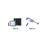ราคา เซทสุดคุ้ม Philips Lighting Solar โคมไฟสาด BVC080 600 lm และ โคมไฟถนน BRC010 1000 แสงขาว 6500K (25405434468)