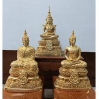 ราคา พระแก้วมรกต พระมณีรัตนปฏิมากร งานทองเหลืองชุบทองขัดผิวสวยพรีเมี่ยม หน้าตัก5นิ้ว สูง25cm ผ่านการปลุกเสกแล้ว ราคาต่อองค์ (11189244363)