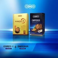 ราคา OMG Cordy 1 30 แคปซูล 1 กล่อง และ OMG Emperor 30 แคปซูล 1 กล่อง เซ็ทอาหารเสริมสมบูรณ์แบบสำหรับผู้ชายที่มียอดสั่งซื้อซ้ำสูงสุด 1 (16400422885)