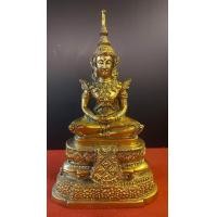 ราคา พระแก้วมรกต3ฤดู พิธีสมโภชกรุงรัตนโกสินทร์ 200ปี วัดพระศรีรัตนศาสดาราม ปี2525 เนื้อทองเหลือง หน้าตัก 5 นิ้ว (24738940769)