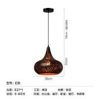 ราคา SXH ยุโรปเหนือ loft โคมไฟแขวนเหล็กศิลปะแบบวินเทจสำหรับร้านกาแฟและบาร์ สไตล์อุตสาหกรรม (24765345601)
