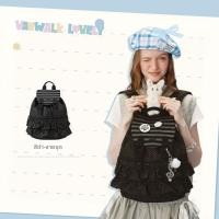 ราคา VANWALK กระเป๋าเป้สไตล์บัลเล่ต์ลายจุดสำหรับโรงเรียน (126247468856)
