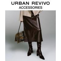 ราคา กระเป๋าขนเฟอร์ทรงสี่เหลี่ยมเนื้อนิ่มสำหรับช้อปปิ้งขนาดกลางของผู้หญิง (25830960041)