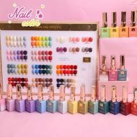 ราคา ชุดเพ้นท์เล็บสี PEARL66 15ml ฟรีการ์ดสี 1base 1top กาวทาเล็บบรรจุภัณฑ์สีหนึ่งขวด (24800189860)