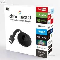 ราคา อุปกรณ์สตรีม Chromecast 4K Ultra HD Google Miracast สำหรับทีวีความละเอียดสูง (26401180386)