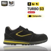 ราคา ของแท้พร้อมส่ง Safety Jogger รุ่น TURBO S3 รองเท้าเซฟตี้หุ้มส้น หัวคอมโพสิท พื้นกันทะลุ พื้นความร้อนสูง (14116468953)