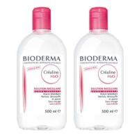ราคา Bioderma Sensibio H2O 500ml 2 Packs ไบโอเดอม่า เช็ดเครื่องสำอาง ทำความสะอาดใบหน้า สำหรับผิวแพ้ง่าย 500 ml แพ็คคู่ (25948719238)