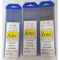 ราคา ARCTECH ลวดเชื่อมทังสเตน ลวดทังสเตน เข็มทังสเตน เข็มอาร์กอน หัวแดง ARCTECH WT 20 ขนาด 1 6 2 4 และ 3 2 10เส้น กล่อง (22434084810)