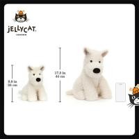 ราคา Jellycat Munro สุนัขสก๊อตตี้บริสุทธิ์กำมะหยี่สีขาวนุ่มของเล่น Jellycat สีน้ำเงินถุงหูรูด (25306830846)