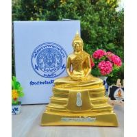 ราคา หลวงพ่อโสธร แร่เหล็กน้ำพี้ สีปิดทองคำเปลว ขนาด 5 นิ้ว ขึ้นบ้านใหม่ พระประธานในบ้าน พระพุทธรูป (23862620448)