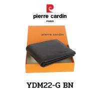 ราคา Pierre Cardin ปีแอร์ การ์แดง กระเป๋าธนบัตร กระเป๋าสตางค์เล็ก กระเป๋าสตางค์ผู้ชาย กระเป๋าหนัง กระเป๋าหนังแท้ รุ่น YDM22 G พร้อมส่ง ราคาพิเศษ (16628346150)