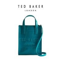 ราคา Ted Baker Womens Gatocon Croc Effect Mini Icon Bag MIDGREEN (24186831549)