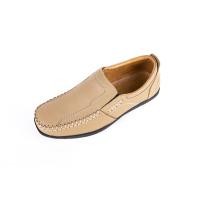 ราคา HEAVY SHOES รองเท้าหนังแท้ลำลองแบบสวมสำหรับผู้ชาย รุ่น PC3978 (24664735847)