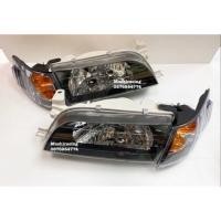 ราคา ไฟหน้าโคมดำ TOYOTA AE100 AE101 EE100 EE101 สามห่วง (1162332686)
